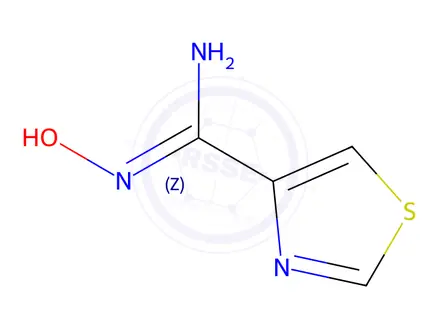 Chemical structure of N'-hydroxy-1,3-thiazole-4-carboximidamide