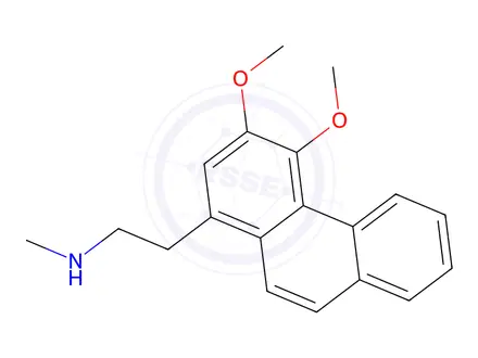Chemical structure of N-noratherosperminine