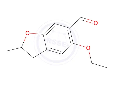 Chemical structure of 5-Ethoxy-2-methyl-2,3-dihydro-1-benzofuran-6-carbaldehyde