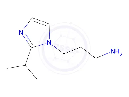Chemical structure of 3-(2-Isopropyl-imidazol-1-yl)-propylaminedihydrobromide