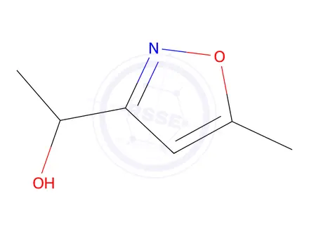 Chemical structure of (1S)-1-(5-methyl-1,2-oxazol-3-yl)ethan-1-ol