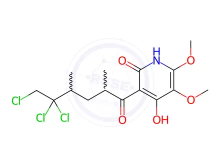 Chemical structure of WF 16775 A2