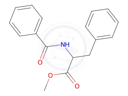 Chemical structure of Methyl 3-Phenyl-2-(phenylformamido)propanoate