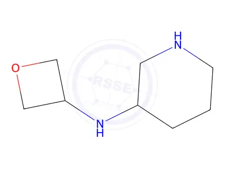 Chemical structure of N-(oxetan-3-yl)piperidin-3-amine