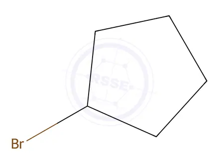 Chemical structure of Bromocyclopentane