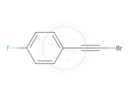 Chemical structure of 1-Bromo-2-(4-fluorophenyl)acetylene