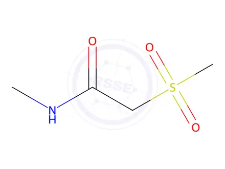 Chemical structure of N-Methyl-2-(methylsulfonyl)acetamide