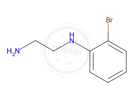 Chemical structure of N1-(2-Bromophenyl)ethane-1,2-diamine