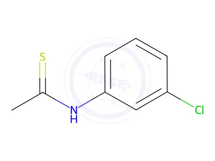 Chemical structure of N-(3-Chlorophenyl)ethanethioamide