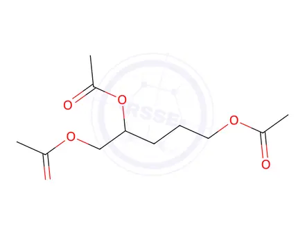 Chemical structure of Pentane-1,2,5-triyl triacetate
