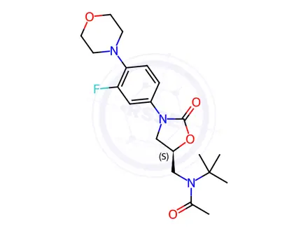 Chemical structure of Linezolid Impurity 119