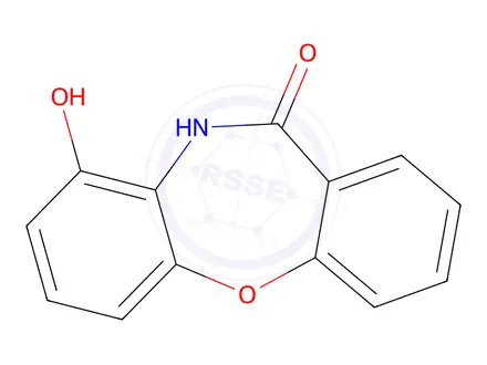 Chemical structure of 9-Hydroxydibenz[b,f][1,4]oxazepin-11(10H)-one