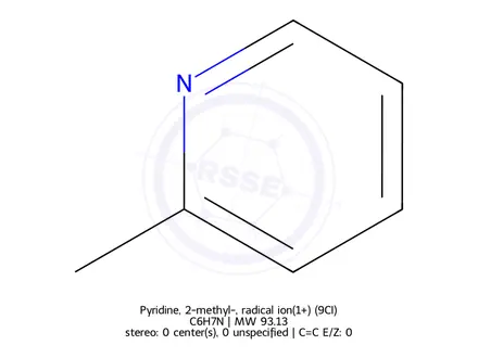 Chemical structure of 2-Picoline