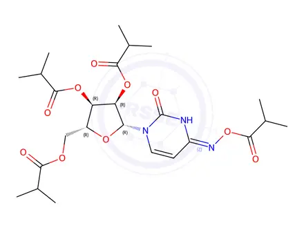 Chemical structure of Molnupiravir Impurity 76