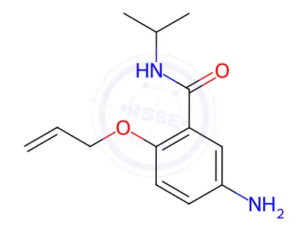 Chemical structure of 2-(Allyloxy)-5-amino-N-isopropylbenzamide