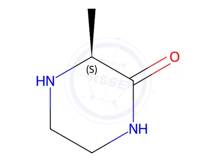 Chemical structure of (S)-3-methylpiperazin-2-one