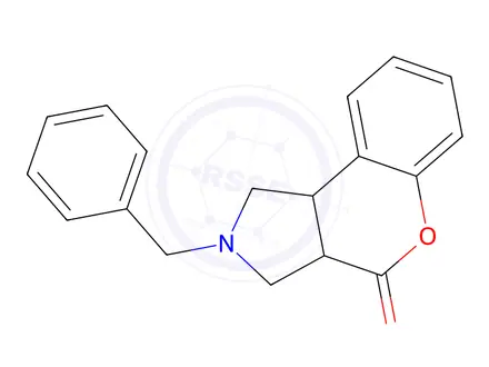 Chemical structure of 2-BENZYL-2,3,3A,9B-TETRAHYDRO-1H-5-OXA-2-AZA-CYCLOPENTA[A]NAPHTHALEN-4-ONE