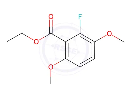 Chemical structure of Ethyl 2-fluoro-3,6-dimethoxybenzoate