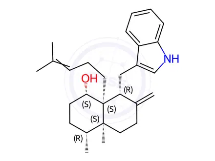 Chemical structure of Nominine