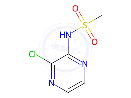 Chemical structure of N-(3-Chloropyrazin-2-yl)methanesulfonamide