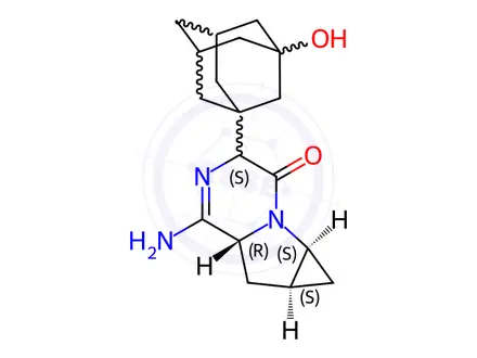 Chemical structure of Saxagliptin Monohydrate-Impurity A