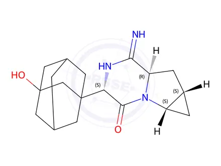 Chemical structure of Saxagliptin Monohydrate-Impurity A