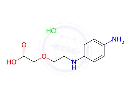 Chemical structure of Rivaroxaban Impurity 101