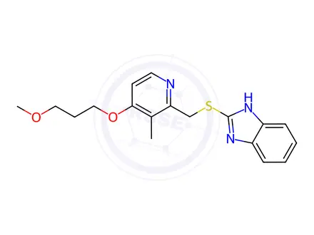 Chemical structure of Rabeprazole EP Impurity B