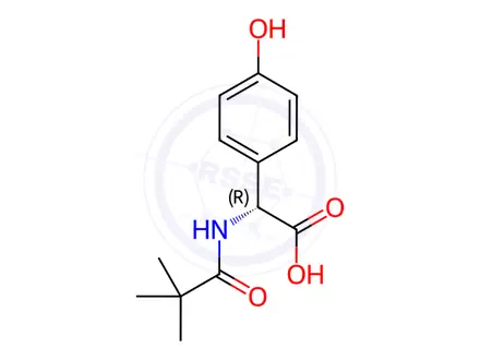 Chemical structure of Amoxicillin Impurity H