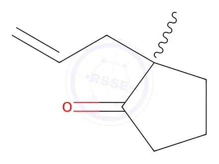 Chemical structure of 2-Allyl-2-Methylcyclopentanone