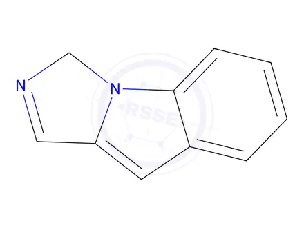 Chemical structure of 3H-Imidazo[1,5-a]indole(8CI)