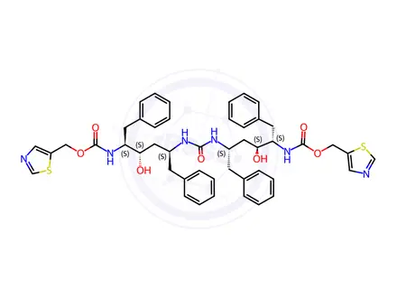 Chemical structure of Ritonavir EP Impurity P
