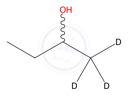 Chemical structure of 2-Butanol-d3