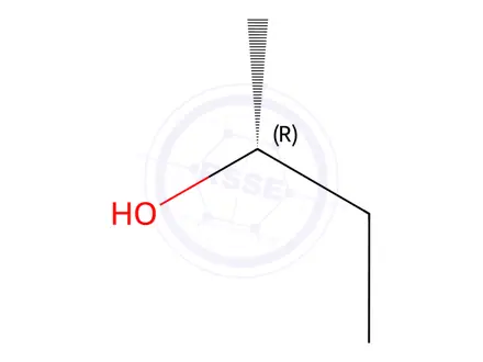 Chemical structure of (R)-2-Butanol