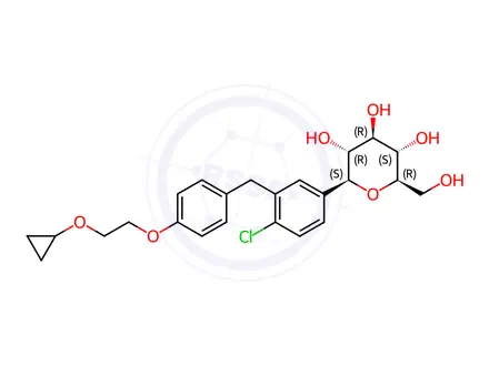 Chemical structure of Bexagliflozin