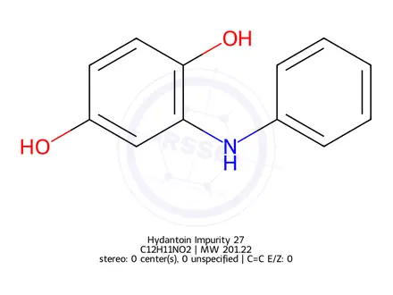 Chemical structure of Hydantoin Impurity 69