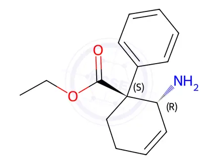 Chemical structure of Bisnortilidine (1.0mg/ml in Acetonitrile)