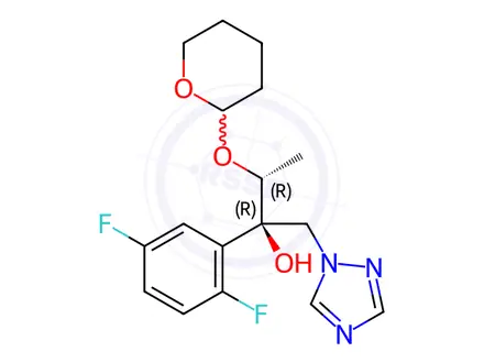 Chemical structure of Efinaconazole Impurity 126