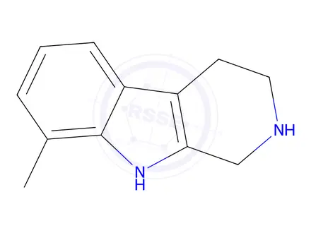 Chemical structure of 8-Methyl-1h,2h,3h,4h,9h-pyrido[3,4-b]indole