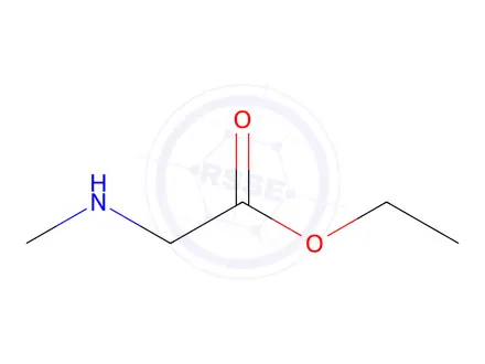 Chemical structure of Ethyl (methylamino)acetate