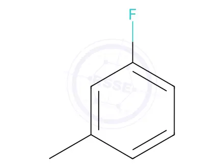 Chemical structure of Fluorotoluene