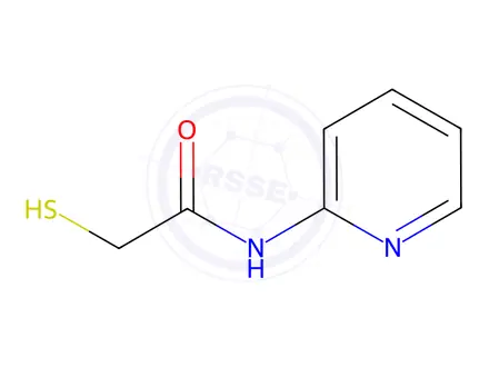 Chemical structure of N-(pyridin-2-yl)-2-sulfanylacetamide