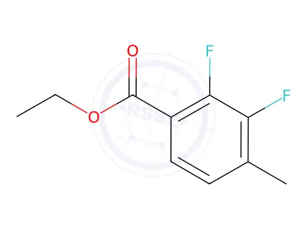 Chemical structure of 2,3-Difluoro-4-methylbenzoic acid ethyl ester