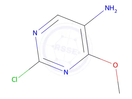 Chemical structure of 5-Amino-2-chloro-4-methoxypyrimidine