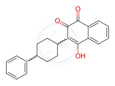 Chemical structure of Deschloro Atovaquone
