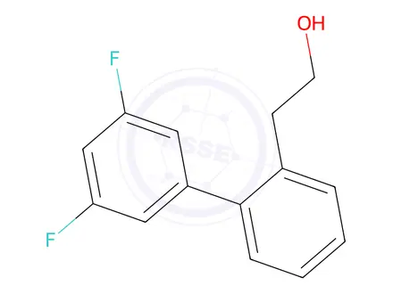 Chemical structure of 2-(3',5'-Difluoro-[1,1'-biphenyl]-2-yl)ethanol
