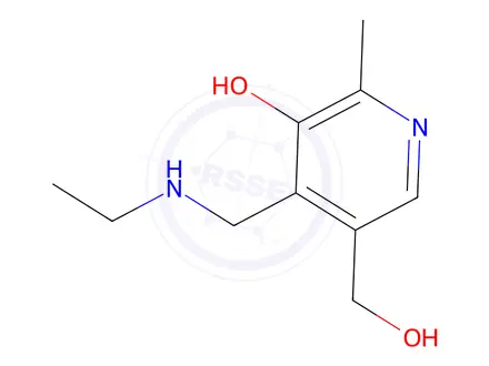 Chemical structure of 4-((Ethylamino)methyl)-5-(hydroxymethyl)-2-methylpyridin-3-ol