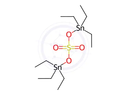 Chemical structure of Bis(triethylstannyl) Sulfate