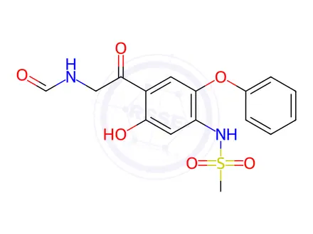 Chemical structure of Iguratimod Impurity 3