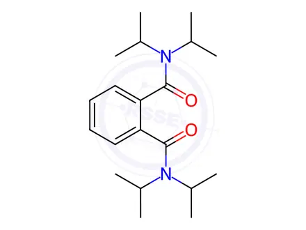 Chemical structure of N1,N1,N2,N2-Tetraisopropylphthalamide